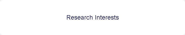 Research Interests