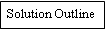 Flowchart: Process: Solution Outline